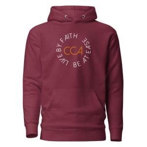 European And American Letter Print Cca Hoodie