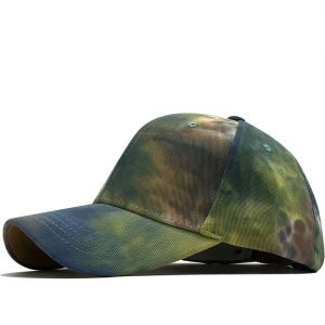 Tie-dye Baseball Peaked Cap Outdoor Casual Sun-proof Hat